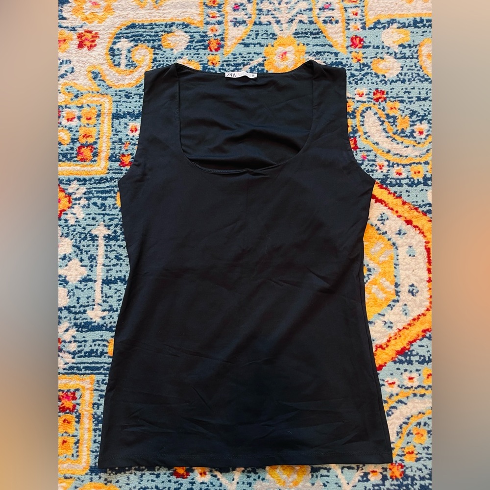 Zara Black Tank Top